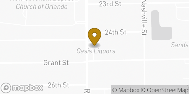 Map showing the location of Amazon Locker - Prevalence in Orlando, FL 32805