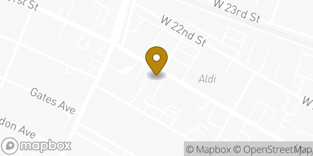 Map showing the location of Panera Bread in Norfolk, VA 23517