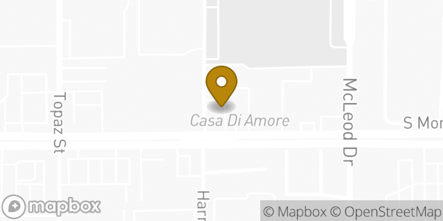 Map showing the location of Las Vegas, NV (Tropicana) in Las Vegas, NV 89121
