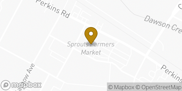 Map showing the location of Sprouts Farmers Market in Baton Rouge, LA 70808