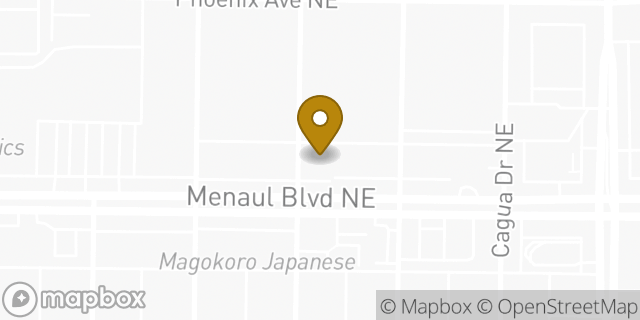 Map showing the location of Pearle Vision in Albuquerque, NM 87110