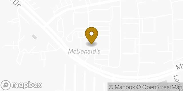 Map showing the location of Starbucks in Miami Lakes, FL 33014