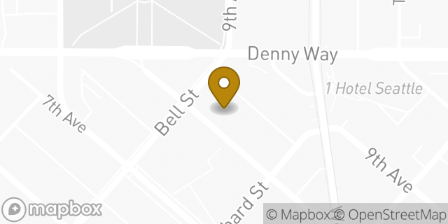 Map showing the location of La Quinta Inn and Suites in Seattle, WA 98121
