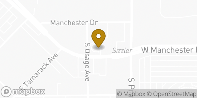 Map showing the location of Starbucks in Inglewood, CA 90301