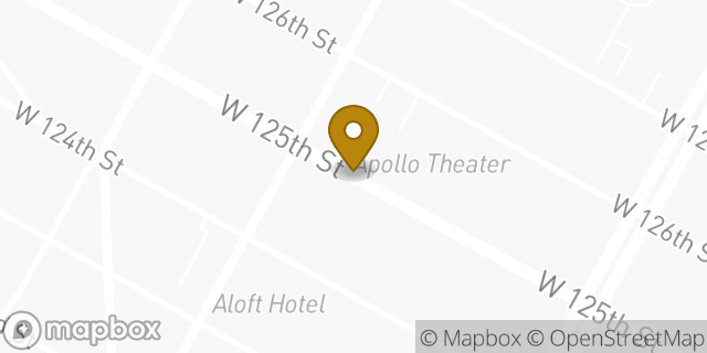 Map showing the location of Foot Locker in New York, NY 10027