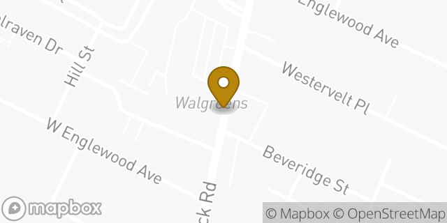 Map showing the location of ATM Dunkin Donuts in Teaneck, NJ 07666