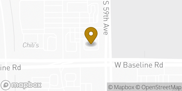 Map showing the location of Panera Bread in Phoenix, AZ 85339