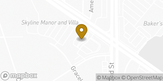 Map showing the location of Starbucks in Omaha, NE 68134