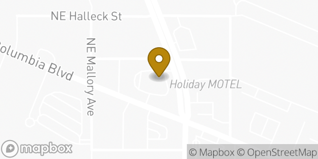Map showing the location of McDonald's in Portland, OR 97211