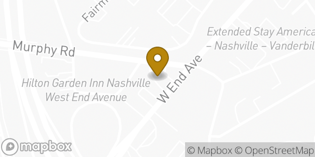 Map showing the location of ATM 7ELEVEN, INC. in Nashville, TN 37203