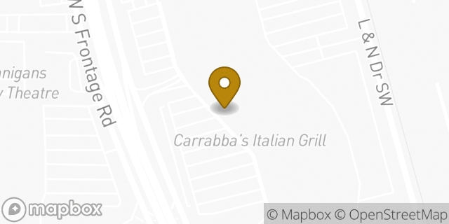 Map showing the location of Amazon Locker - Mafalda in Huntsville, AL 35801