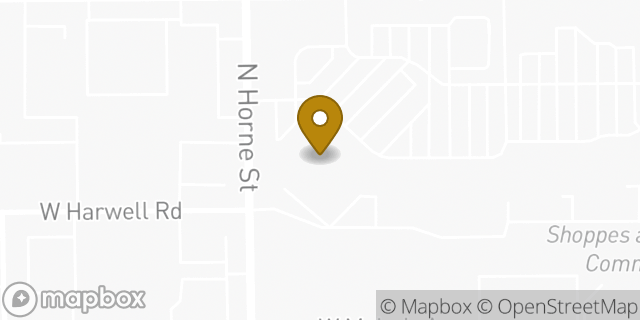 Map showing the location of Tj Maxx in Gilbert, AZ 85233