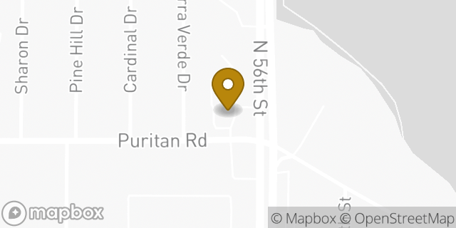 Map showing the location of 7-Eleven in Tampa, FL 33617