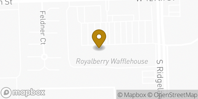 Map showing the location of Amazon Locker - Stem in Palos Heights, IL 60463