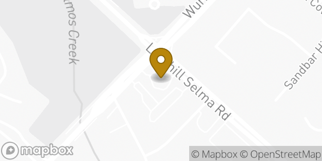 Map showing the location of Amazon Locker - Cantaloupe in San Antonio, TX 78230