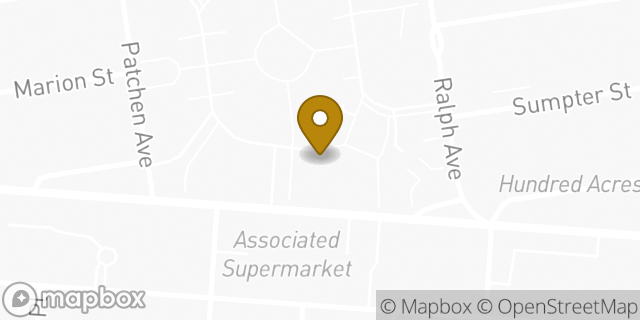 Map showing the location of Amazon Locker - Etienne in Brooklyn, NY 11233