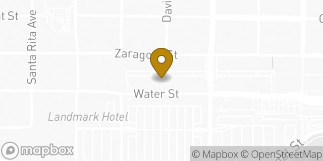 Map showing the location of Gap Factory in Laredo, TX 78040
