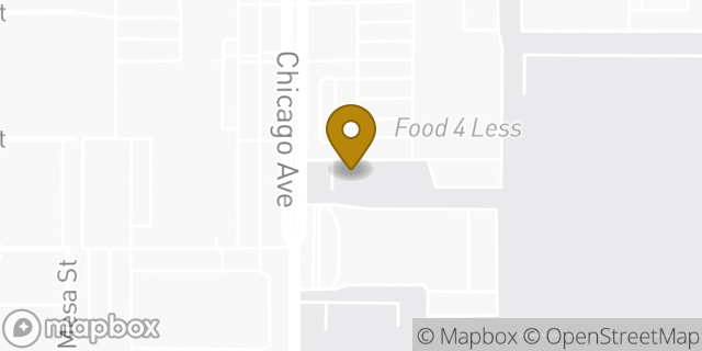 Map showing the location of Subway in Riverside, CA 92507