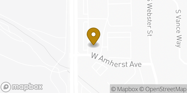 Map showing the location of ATM 7ELEVEN-FCTI in Denver, CO