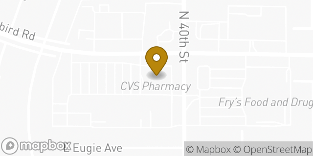 Map showing the location of ATM CVS in Phoenix, AZ