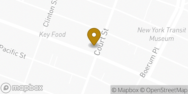 Map showing the location of Walgreens in Brooklyn, NY 11201