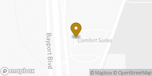 Map showing the location of Amazon Locker - Ebbe in Seabrook, TX 77586