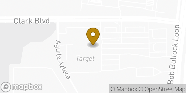 Map showing the location of Target in Laredo, TX 78043