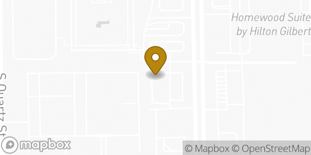 Map showing the location of Amazon Locker - Clarice in Gilbert, AZ 85297