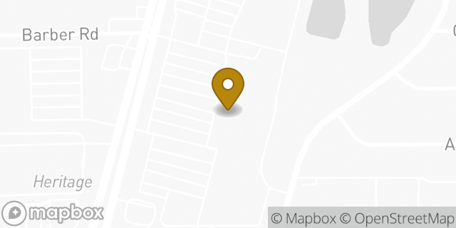 Map showing the location of Amazon Locker - Parenthood in Orlando, FL 32809