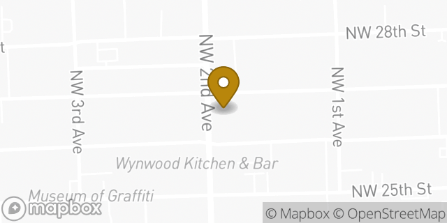 Map showing the location of Foot Locker in Miami, FL 33127