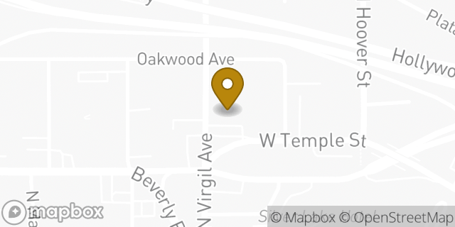 Map showing the location of Amazon Locker - Jimbo in Los Angeles, CA 90004