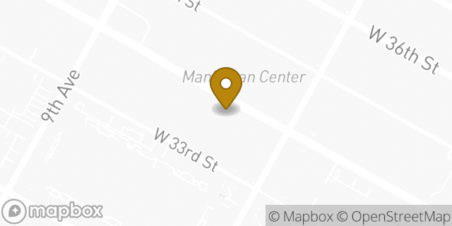 Map showing the location of Bank of America Walk-Up ATM | 34th & 8th in New York, NY 10001