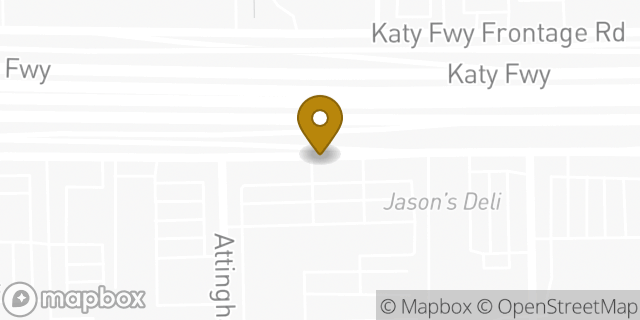 Map showing the location of Mac Haik Ford in Houston, TX 77024