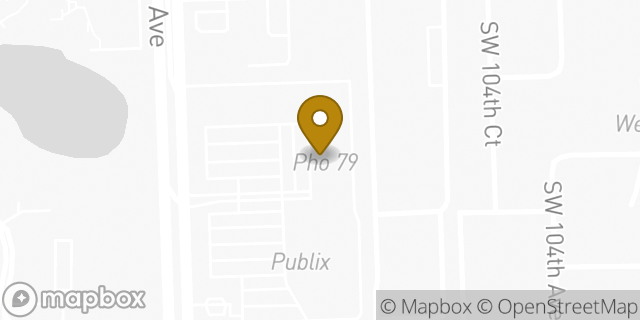 Map showing the location of The UPS Store in Miami, FL 33174