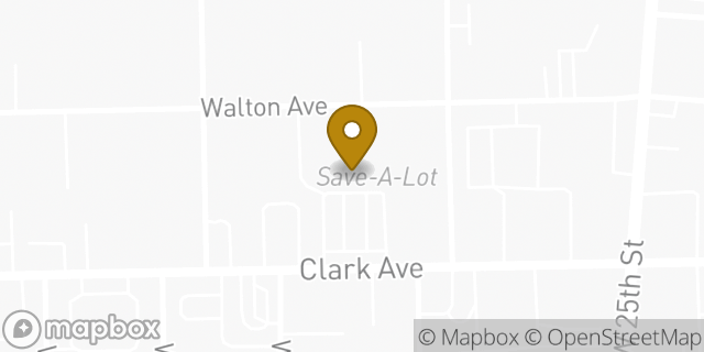 Map showing the location of Amazon Locker - Kilogram in Cleveland, OH 44109