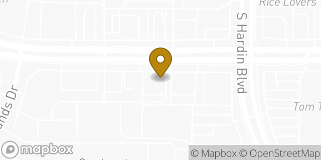 Map showing the location of Starbucks in McKinney, TX 75070