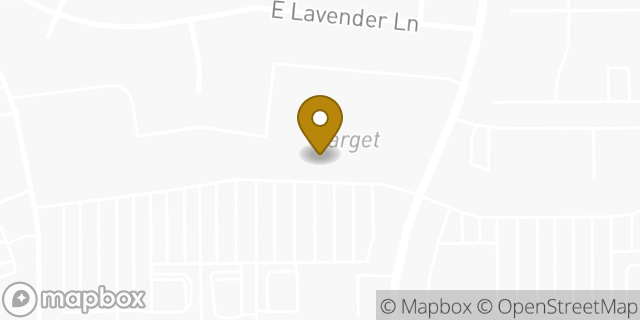 Map showing the location of Starbucks in Phoenix, AZ 85044