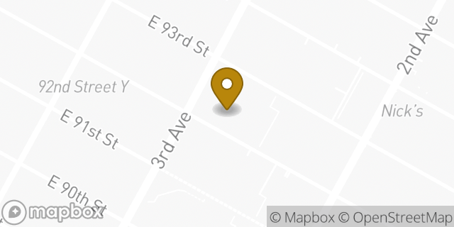 Map showing the location of Equinox in New York, NY 10128