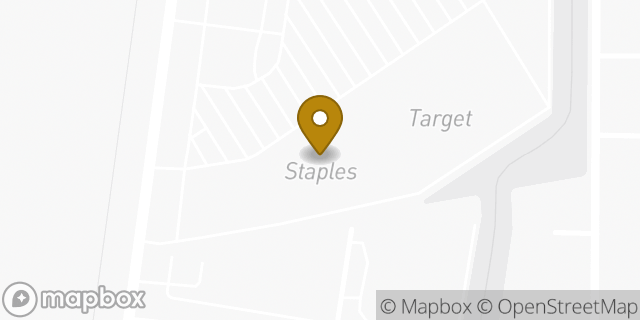 Map showing the location of Staples in Watauga, TX 76148