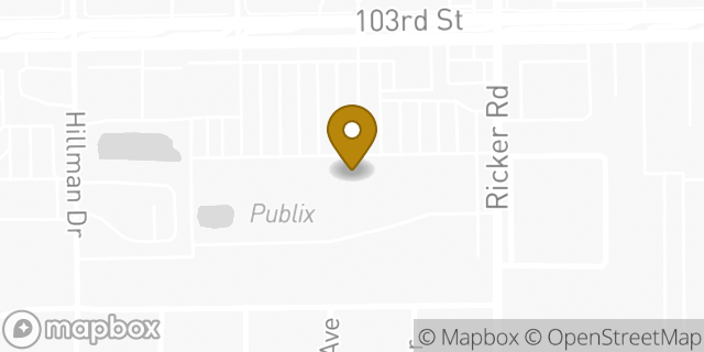 Map showing the location of Planet Fitness in Jacksonville, FL 32210