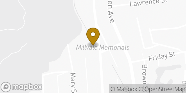 Map showing the location of Millvale VFW American Legion Post 118 in Millvale, PA 15209
