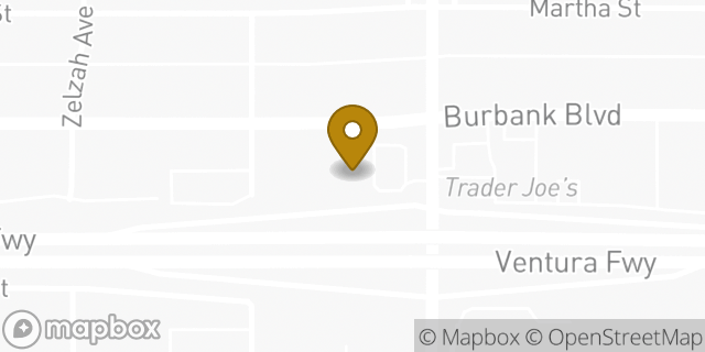 Map showing the location of 7-Eleven in Encino, CA 91316
