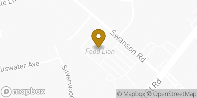 Map showing the location of Food Lion in Richmond, VA 23224