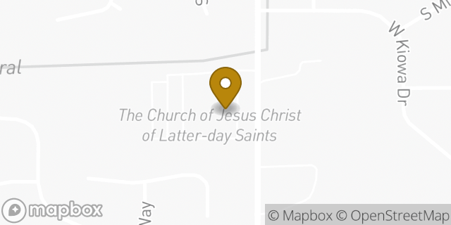 Map showing the location of The Church of Jesus Christ of Latter-day Saints in Boise, ID 83709