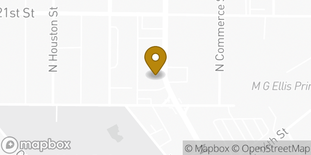 Map showing the location of Amazon Locker - Tayyab in Fort Worth, TX 76164