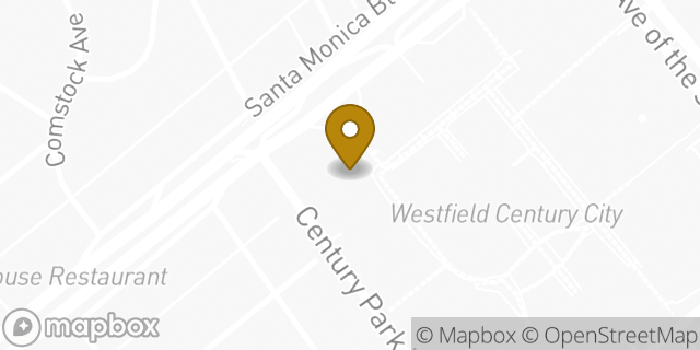 Map showing the location of The Container Store in Los Angeles, CA 90067