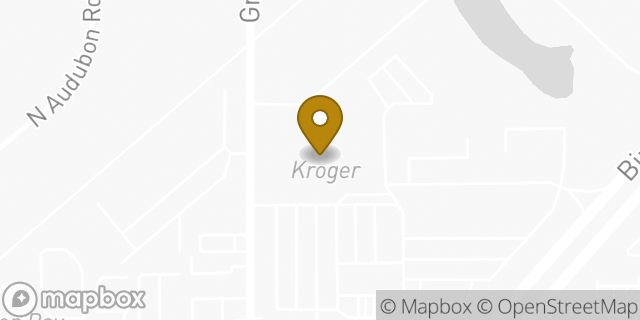 Map showing the location of Kroger in Indianapolis, IN 46220