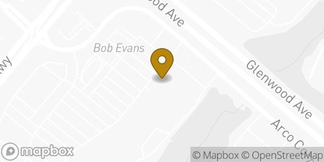 Map showing the location of DICK'S Sporting Goods in Raleigh, NC 27617