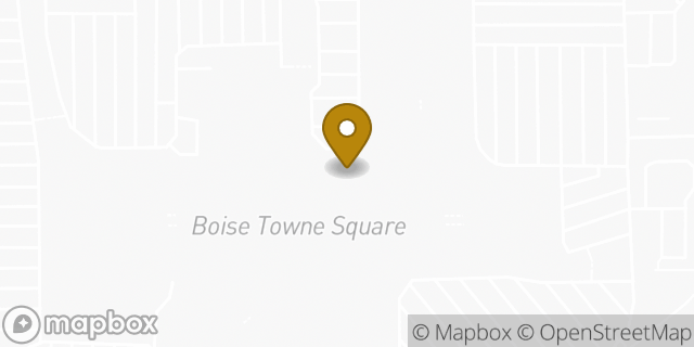 Map showing the location of Foot Locker in Boise, ID 83704