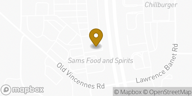 Map showing the location of Subway in Floyds Knobs, IN 47119